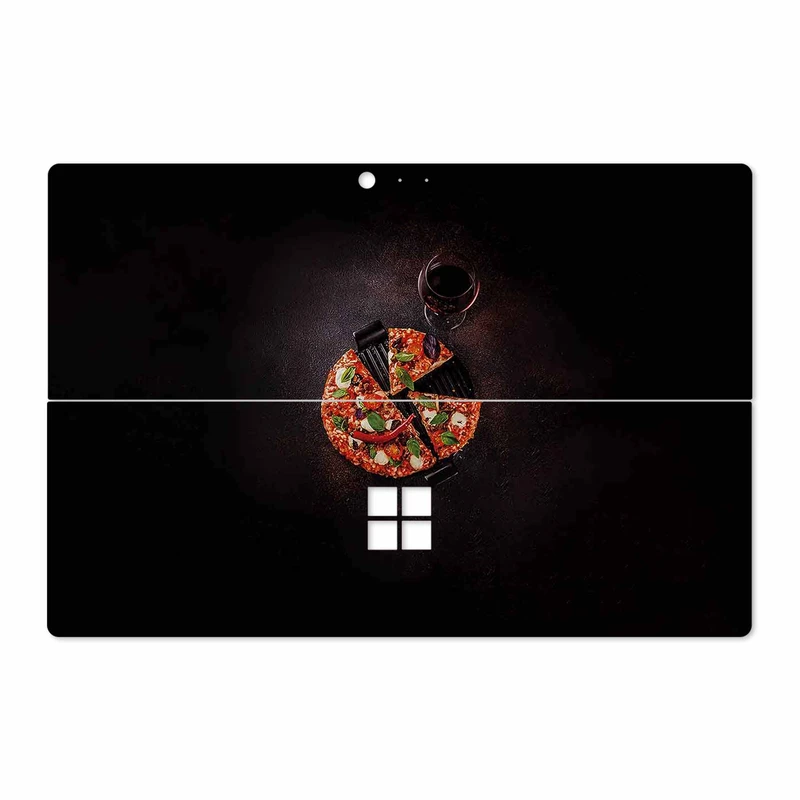 برچسب پوششی ماهوت مدل Pizza مناسب برای تبلت مایکروسافت Surface Pro 4 2015