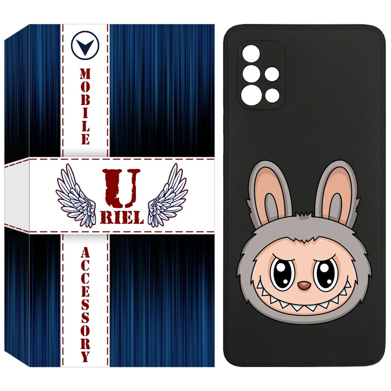 کاور یوریل مدل KSH کد 114 طرح عروسک لبوبو مناسب برای گوشی موبایل سامسونگ Galaxy A51