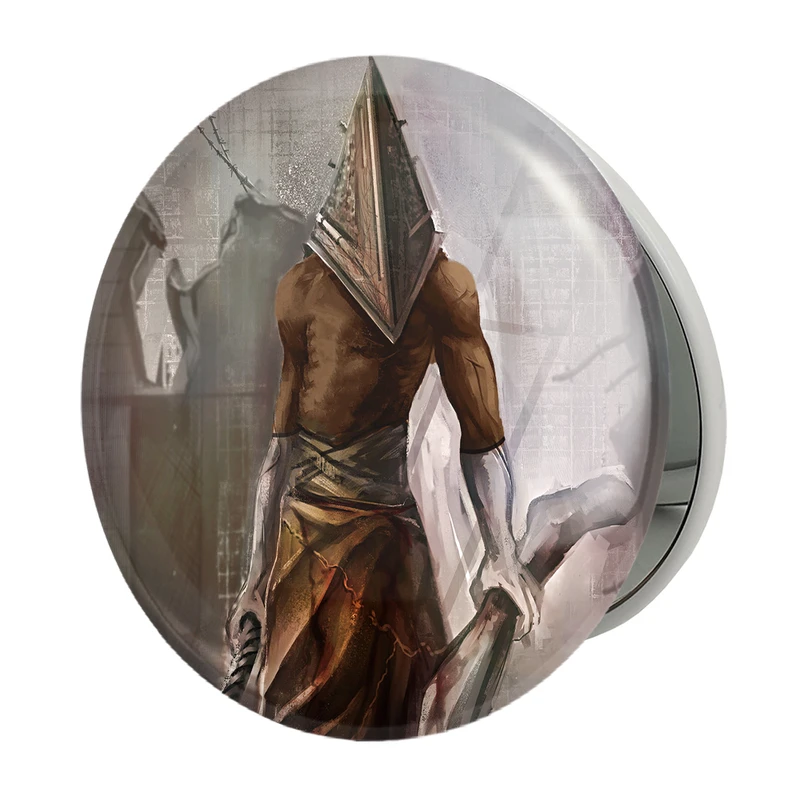 آینه جیبی خندالو طرح بازی سایلنت هیل‌ (Silent Hill) مدل تاشو کد 34456