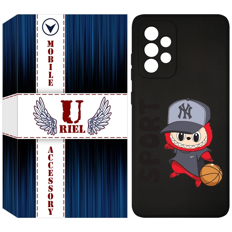 کاور یوریل قاب مدل KSH کد 148 طرح عروسک لبوبو مناسب برای گوشی موبایل سامسونگ Galaxy A33 5G