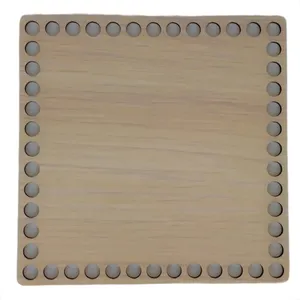 کفی تریکو بافی مدل مربع 20 کد s20