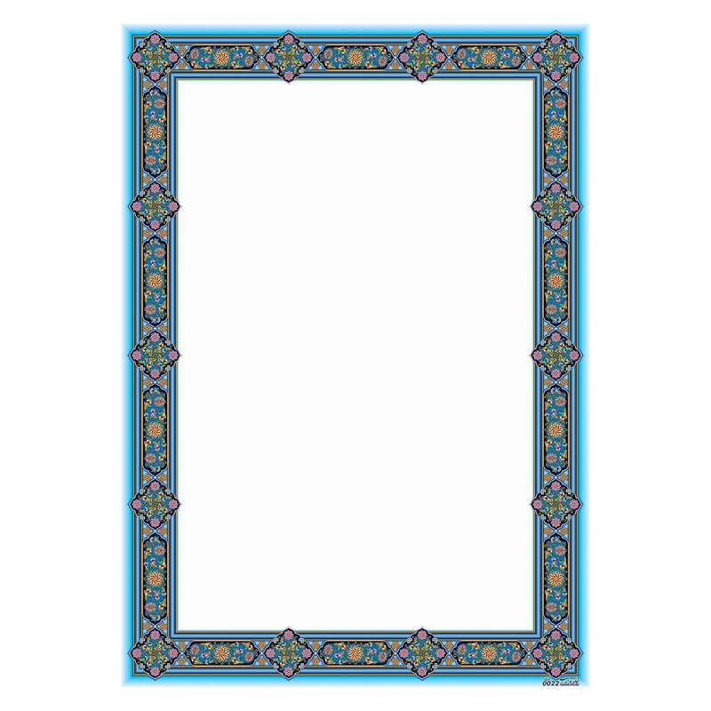 کاغذ تذهیب A4 خانه تذهیب کد 0022 بسته 100 عددی