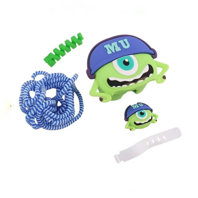 محافظ شارژر دیواری طرح مایک مدل Mike9 مناسب برای شارژر اپل 20 وات سه پین بسته 5 عددی 