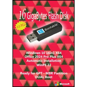 سیستم عامل Windows 10 22H2 16in1 X64 - Office 2024 نشر مایکروسافت