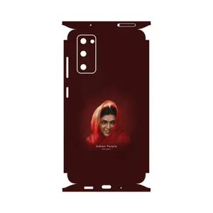 MAHOOT Portrait of an Indian Woman-FullSkin Cover Sticker for Samsung Galaxy S20 FE