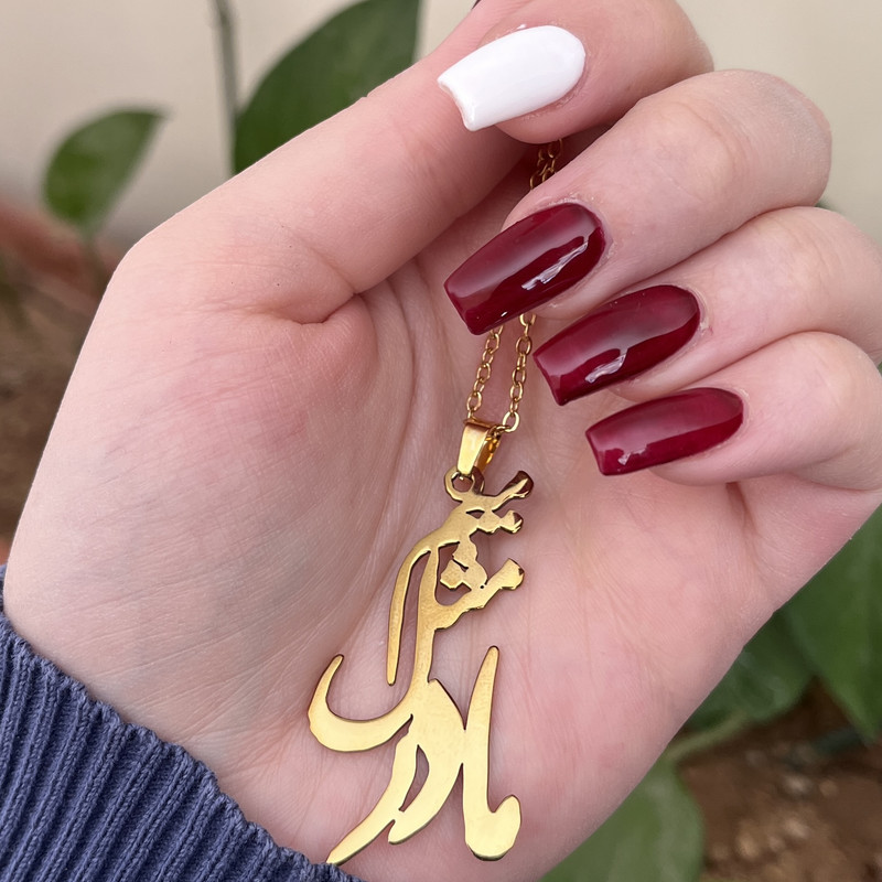 گردنبند مدل میم مثل مادر