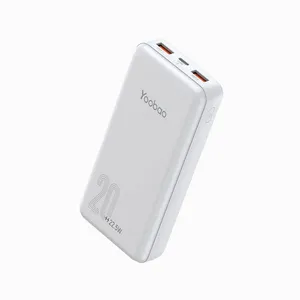 شارژر همراه یوبائو مدل D20Q ظرفیت 20000 میلی‌آمپرساعت