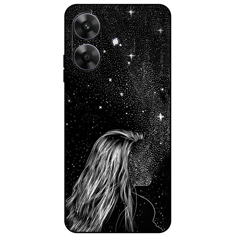 کاور مگافون طرح دخترانه مدل 8264 مناسب برای گوشی موبایل ریلمی Note 60 / Note 60X