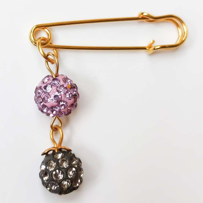 سنجاق سینه زنانه مدل یاس