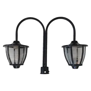 چراغ پارکی مدل دو شاخه کلاسیک