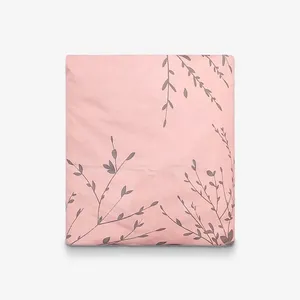 ملحفه مدل روانداز طرح پاییزی سایز 140x220 سانتی متر
