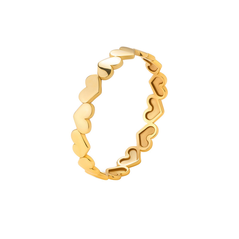 انگشتر طلا 18 عیار زنانه کیا گالری مدل AR562