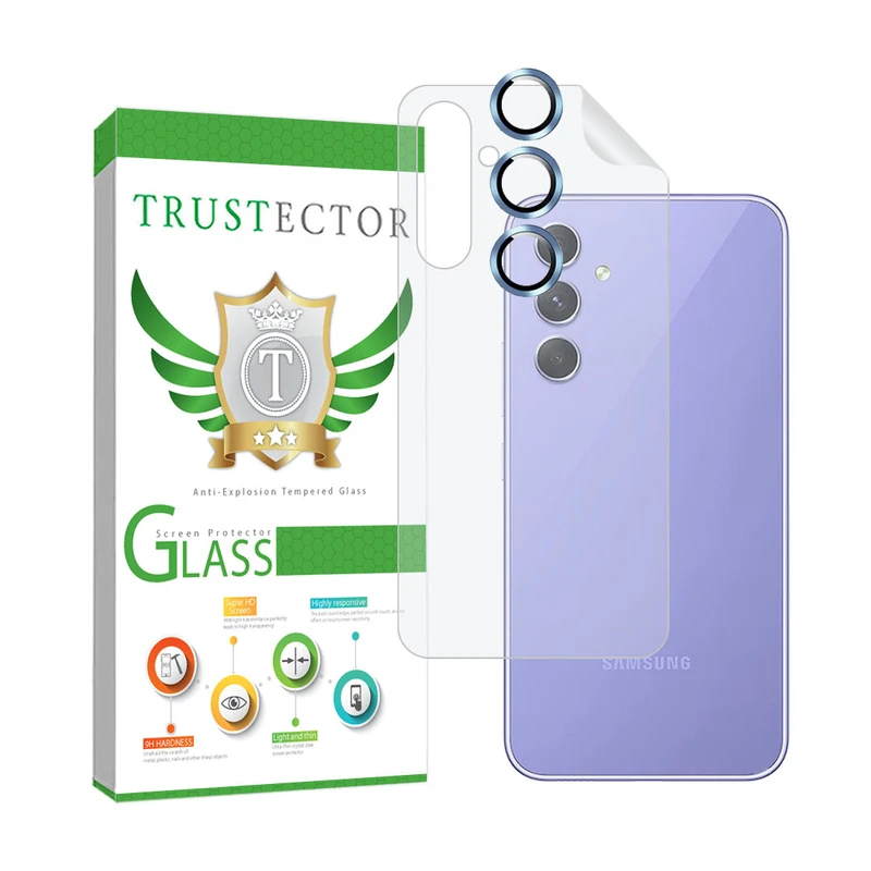 محافظ پشت گوشی تراستکتور مدل MTBRINGT مناسب برای گوشی موبایل سامسونگ Galaxy A54 به همراه محافظ لنز