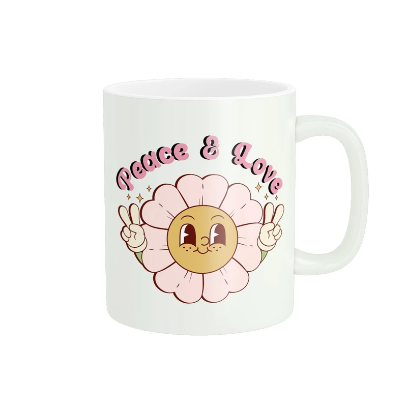 ماگ پادآفرین مدل انگیزشی طرح عشق و صلح کد PM277