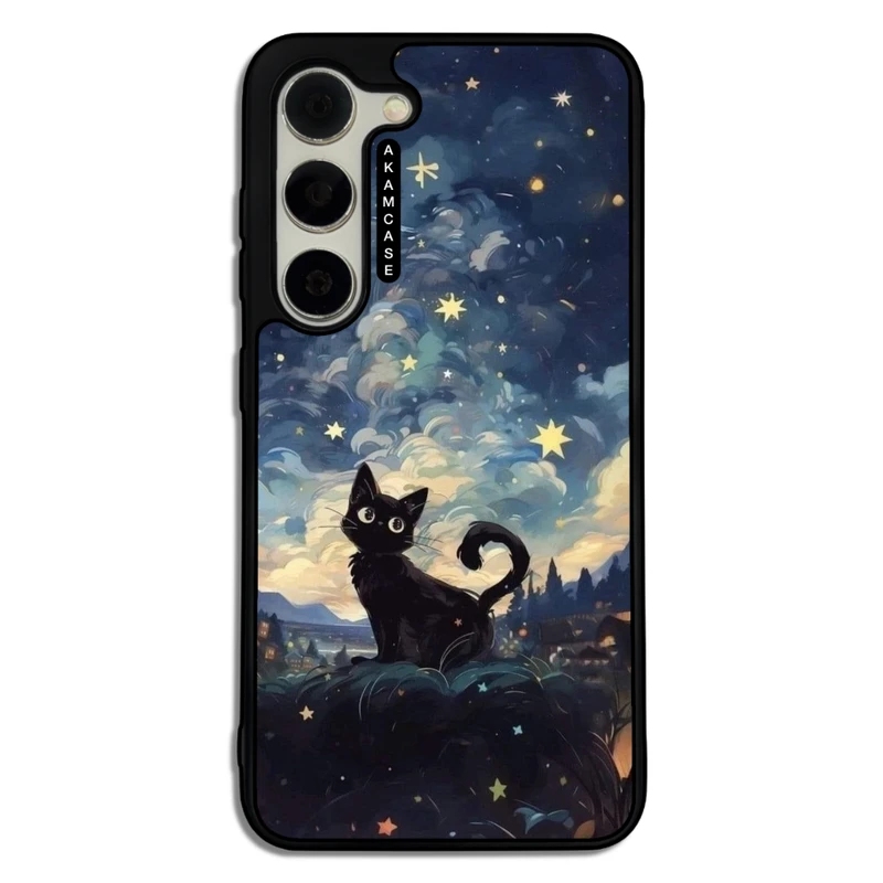 کاور آکام مدل AMC-WSGS23FE-CATS-34 مناسب برای گوشی موبایل سامسونگ Galaxy S23 FE