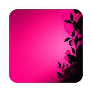 زیر لیوانی کاکتی طرح گل مدل mp18348