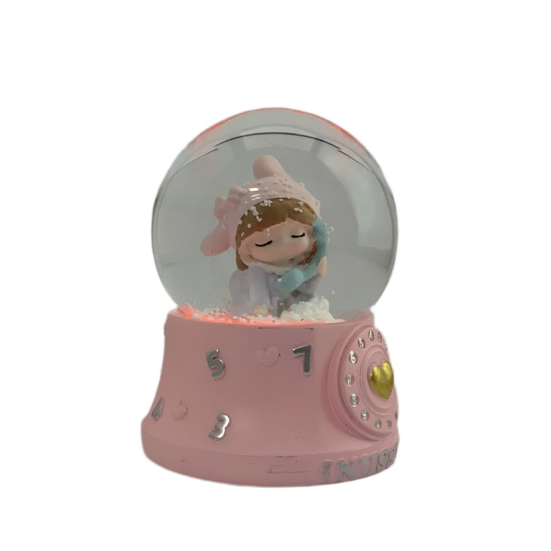 گوی چراغ‌دار مدل دختر گوشی بدست