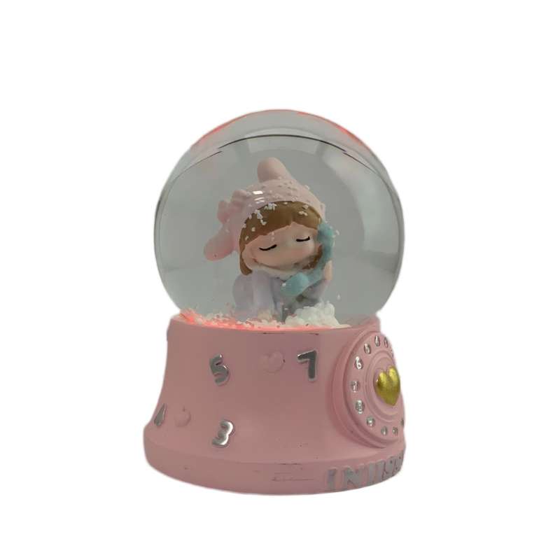 گوی چراغدار مدل دختر گوشی بدست گوی چراغدار مدل دختر گوشی بدست