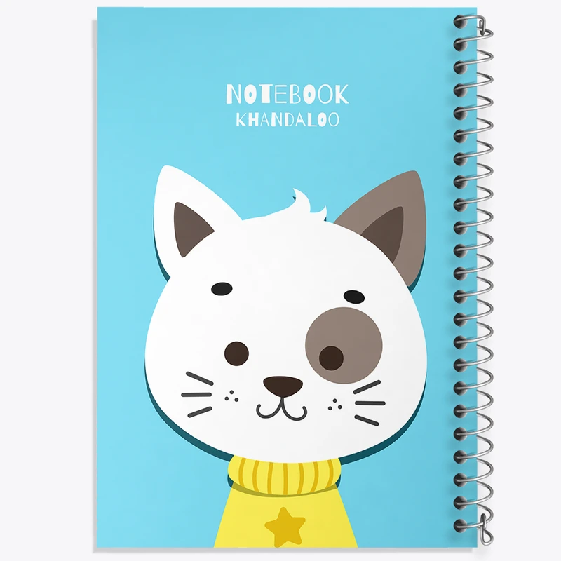 دفتر لیست خرید 50 برگ خندالو طرح گربه بامزه کد N1103