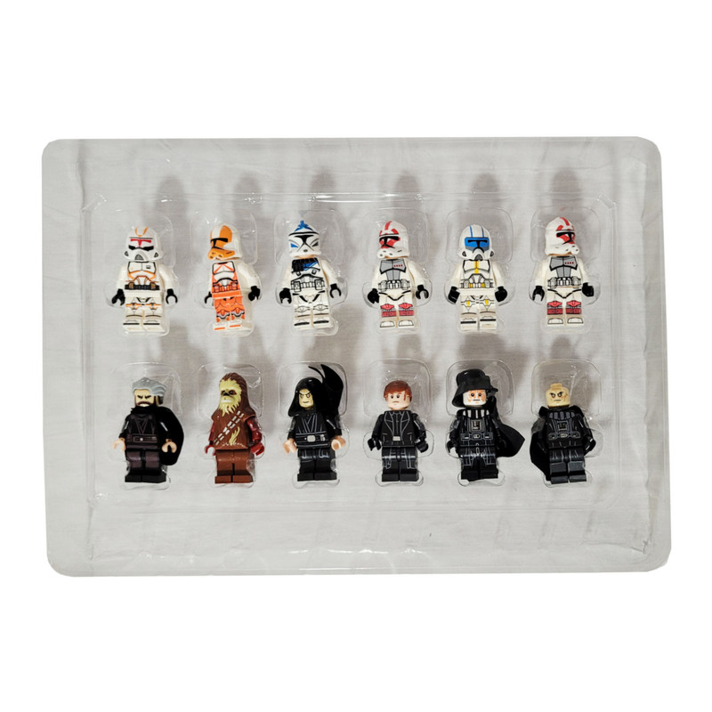 ساختنی مدل مینی فیگور استاروارز جنگ ستارگان کد 22980 مجموعه 12 عددی