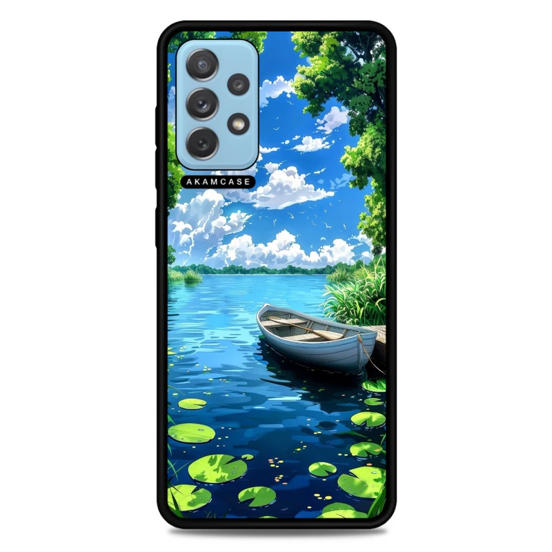 کاور آکام مدل AMC-WSGA72-NATURE-24 مناسب برای گوشی موبایل سامسونگ Galaxy A72