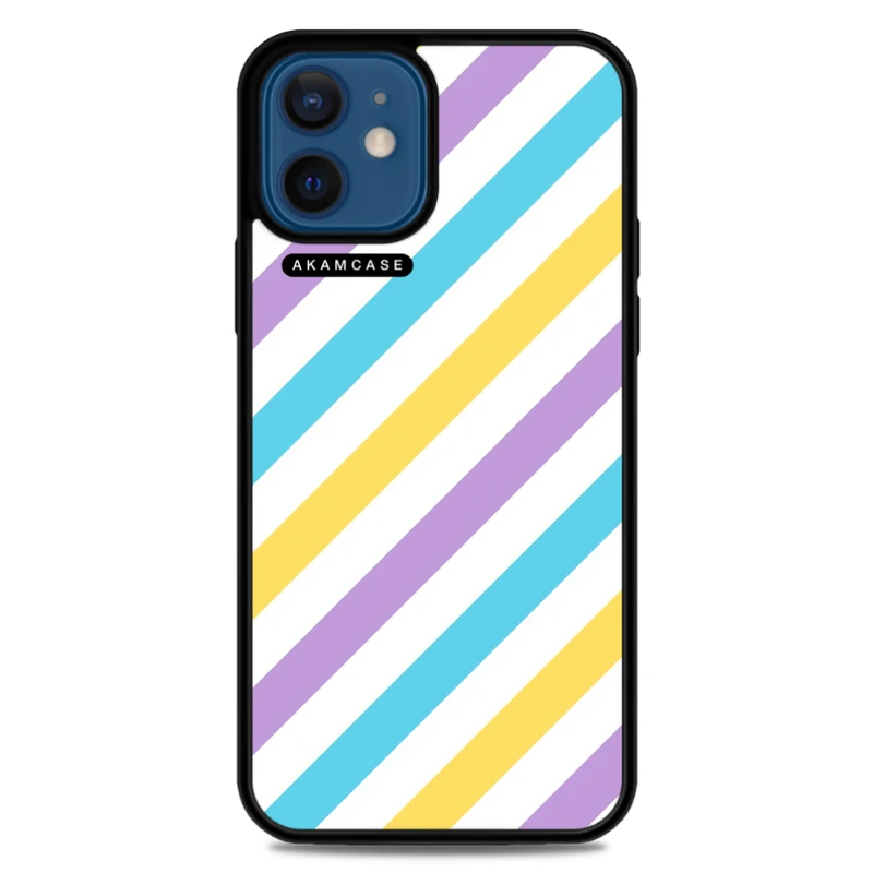 کاور آکام مدل AMC-WA12M-PASTEL PATTERN4 مناسب برای گوشی موبایل اپل iPhone 12 Mini