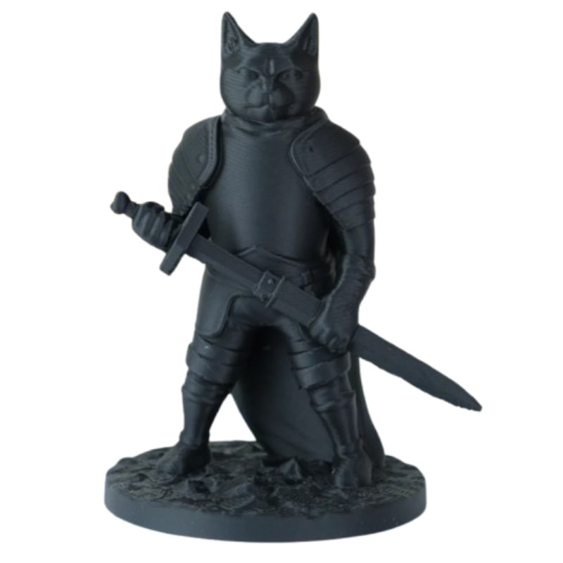 اکشن فیگور مدل Knight Cat ارتفاع 10 سانتی متر