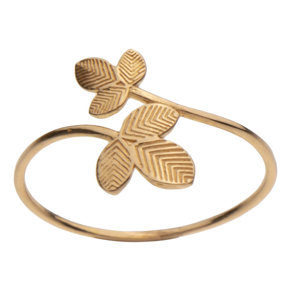 انگشتر طلا 18 عیار زنانه گلدم مدل R-3070016