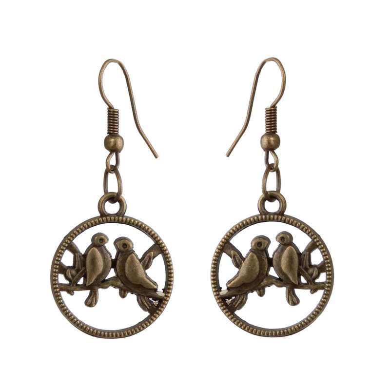 گوشواره دخترانه بازرگانی میلادی مدل پرنده کد GZN_274 گوشواره دخترانه بازرگانی میلادی مدل پرنده کد GZN_274