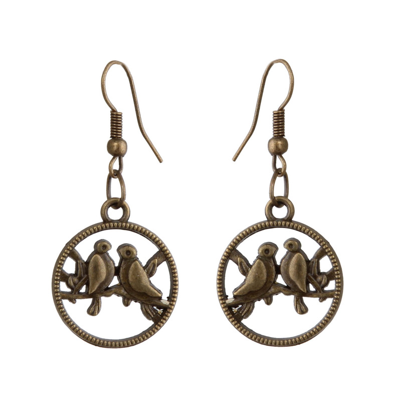 گوشواره دخترانه بازرگانی میلادی مدل پرنده کد GZN_274 گوشواره دخترانه بازرگانی میلادی مدل پرنده کد GZN_274