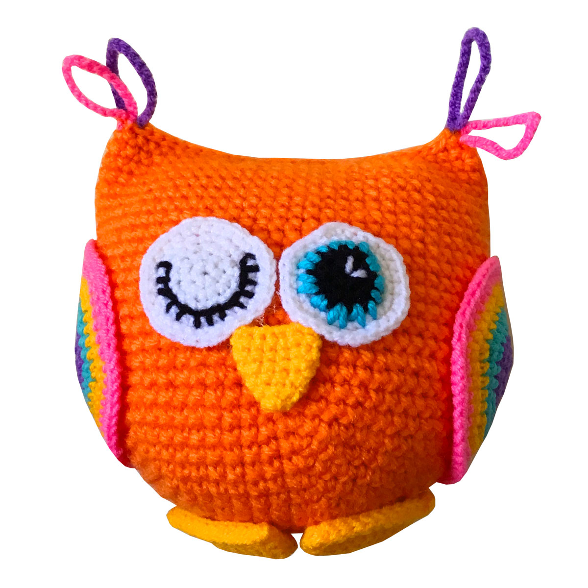  عروسک بافتنی طرح جغد کد C11