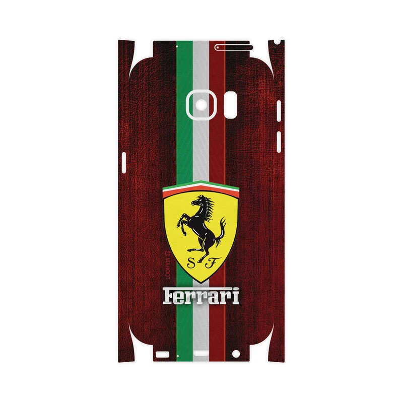 برچسب پوششی ماهوت مدل Ferrari-FullSkin مناسب برای گوشی موبایل سامسونگ Galaxy S7