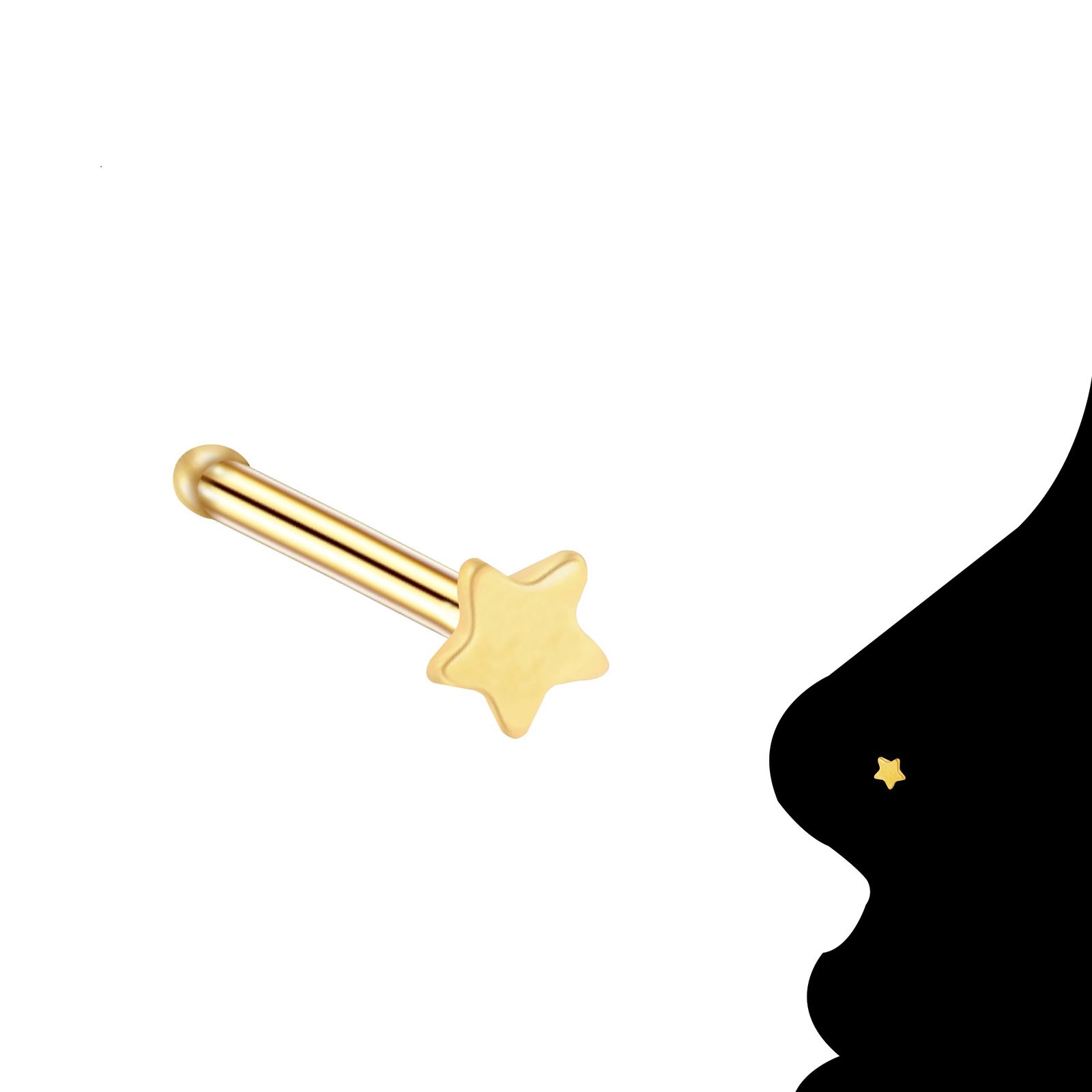 پیرسینگ بینی زنانه کد PS644 -  - 2