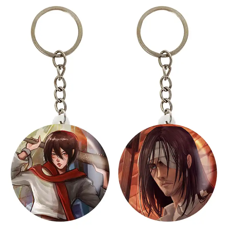 جاکلیدی خندالو مدل میکاسا اکرمن انیمه اتک آن تایتان کد 1853818534 مجموعه 2 عددی