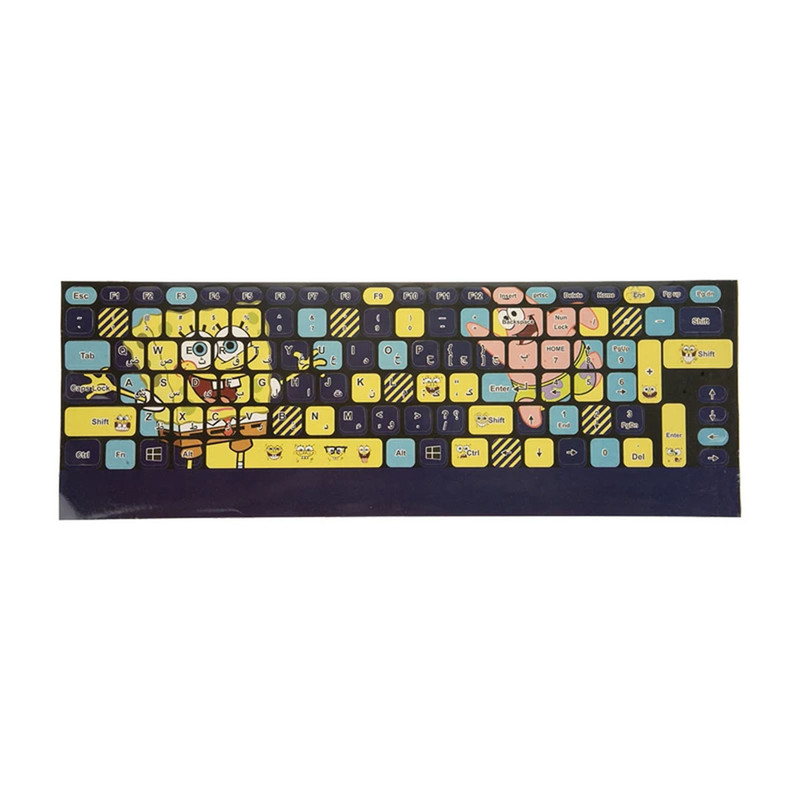 برچسب حروف فارسی کیبورد کد 72