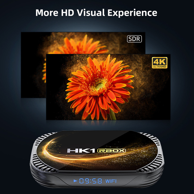 اندروید باکس اچ‌کی1 مدل RBOX X4S 4/64GB