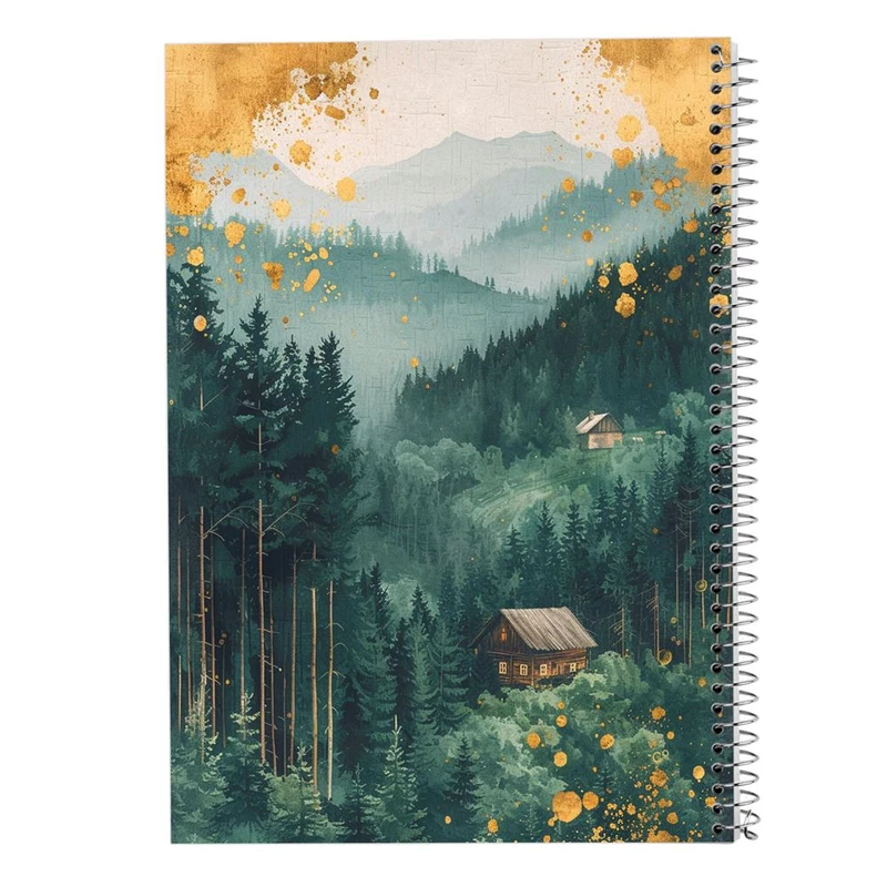 دفتر لیست خرید 50 برگ مدوپد مدل طبیعت کد DF15351