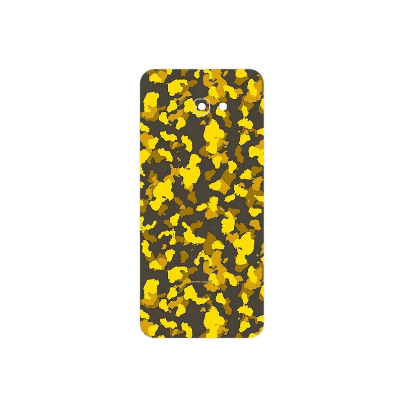 برچسب پوششی ماهوت مدل Yellow Infantry Army مناسب برای گوشی موبایل سامسونگ Galaxy J4 Plus