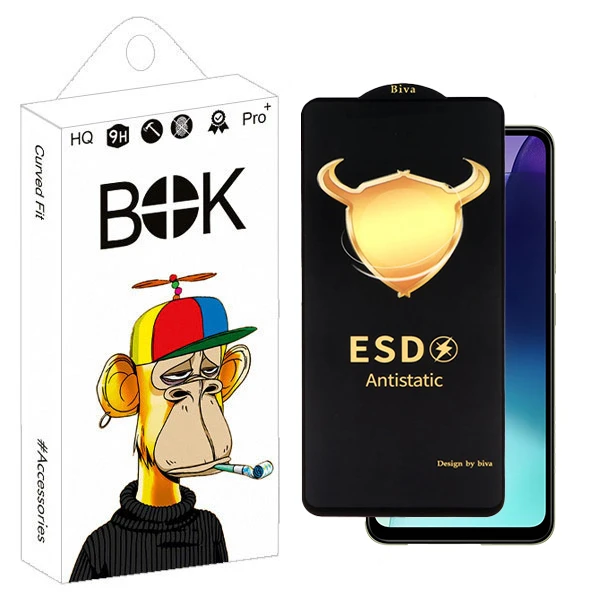 محافظ صفحه نمایش بوک مدل Biva Antistatic Touch مناسب برای گوشی موبایل شیائومی redmi 14C / Poco c75