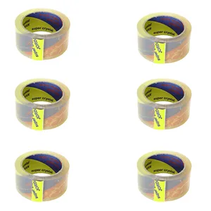 چسب پهن جردن مدل CHP90Y48MAB6 عرض 4.8 سانتی متری بسته 6 عددی