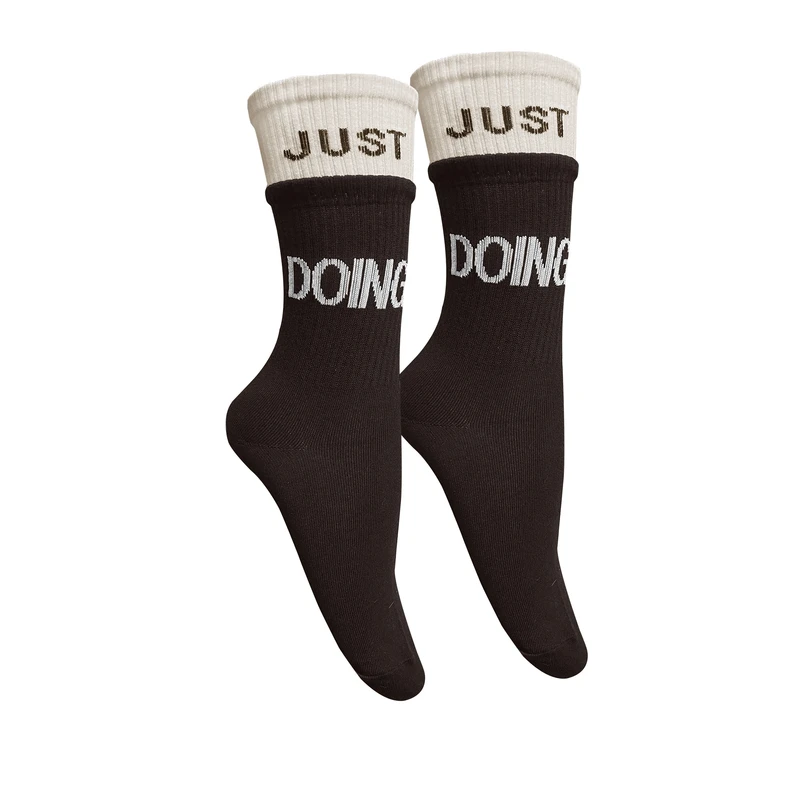 جوراب ساق بلند مردانه تن پوش هنگامه مدل پنبه دوکش اسپرت JUST