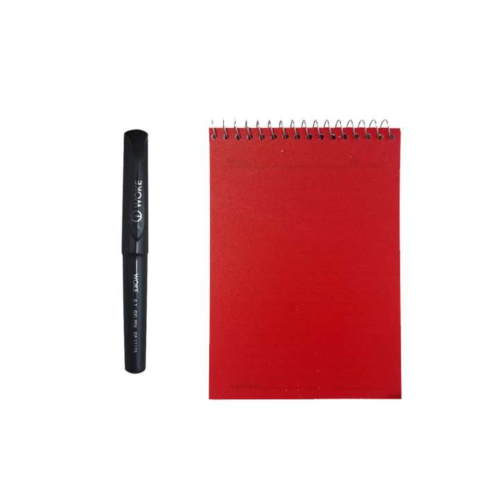 روان نویس ووک مدل GEL-p به همراه دفترچه