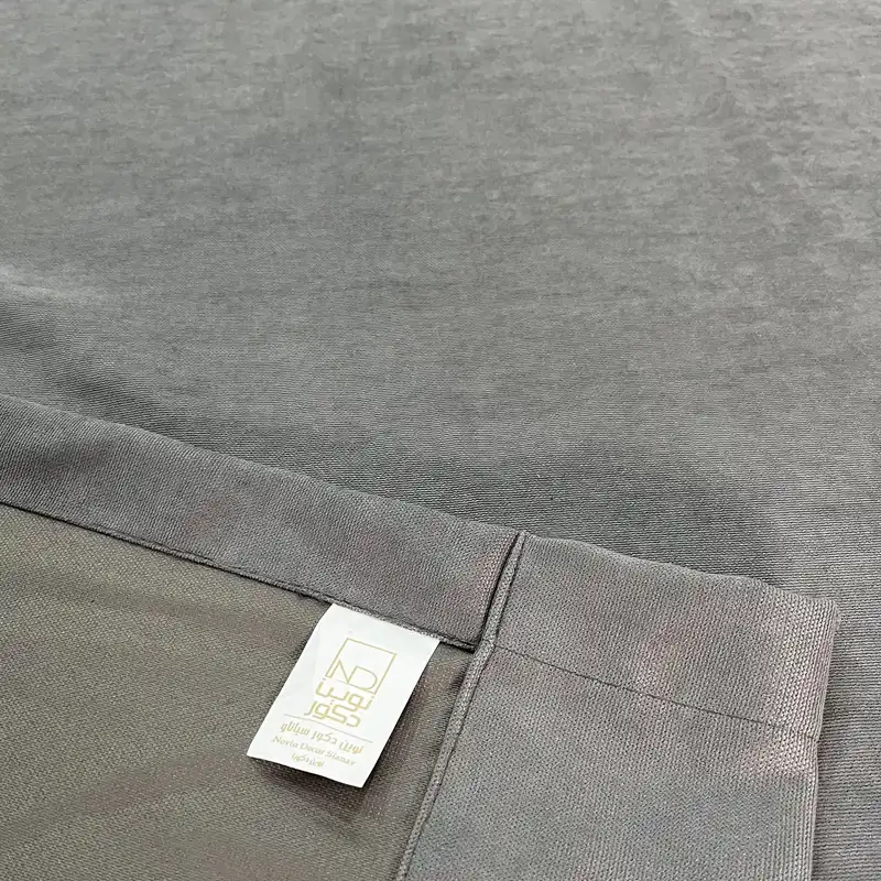 پرده نوین دکور سیاناو مدل مخمل هازان کد 1801 سایز 180 × 140 سانتی متر