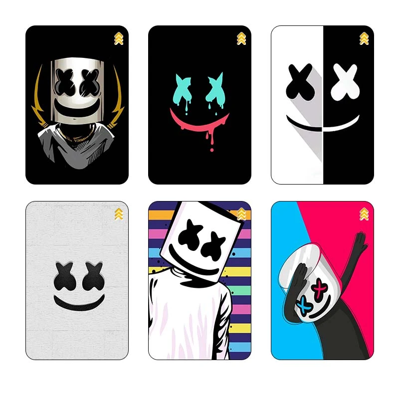 استيکر کارت کارنيکا طرح مارشمالو Marshmallow کد 51029 مجموعه 6 عددی