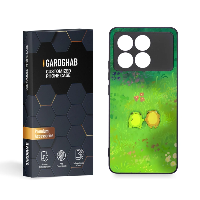 کاور گارد قاب مدل دخترانه مناسب برای گوشی موبایل شیائومی Poco X6 Pro 5G 