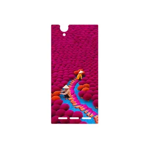 MAHOOT Vietnam Incense Wood Farms Cover Sticker for Sony Xperia T2 Ultra