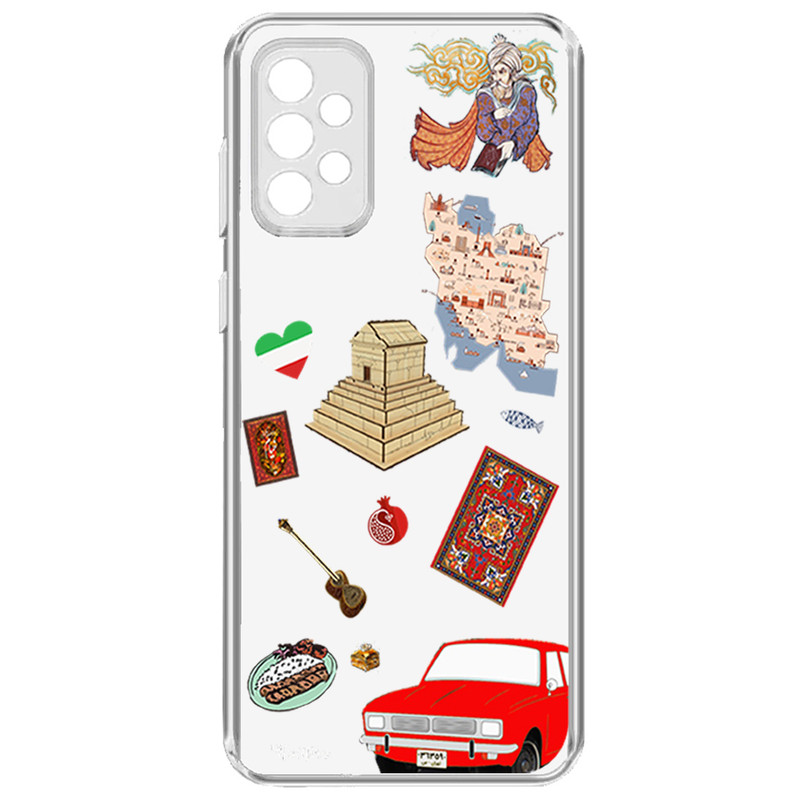 کاور طرح Iran مناسب برای گوشی موبایل سامسونگ  Galaxy A53