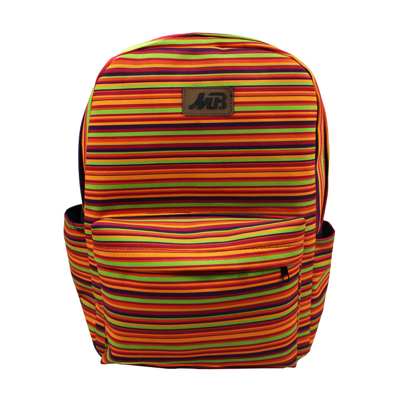 کوله پشتی ام بی مدل راه راه کد a02