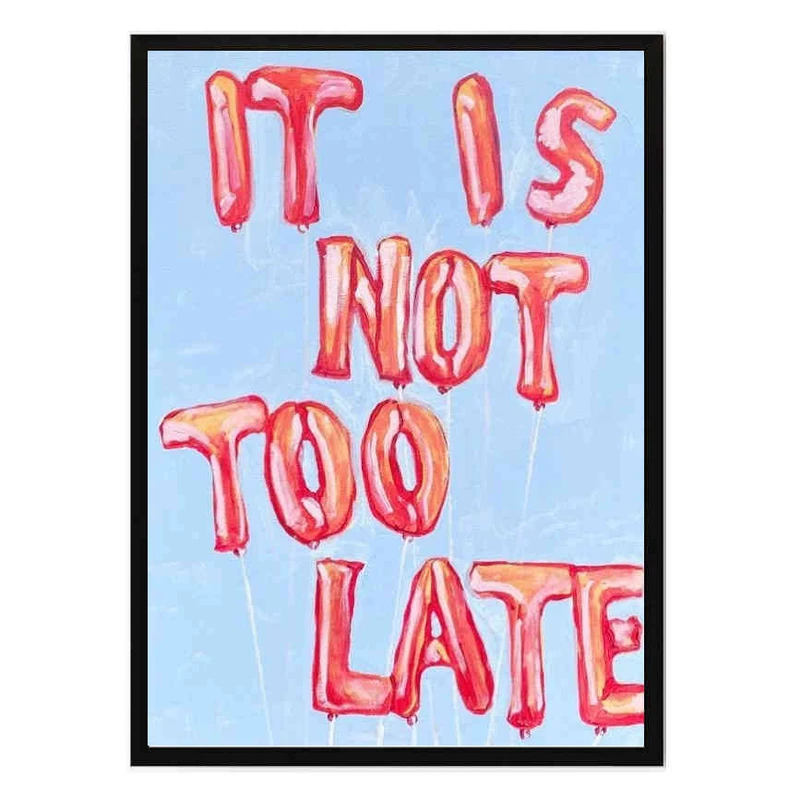تابلو مدل No late کد 248901468