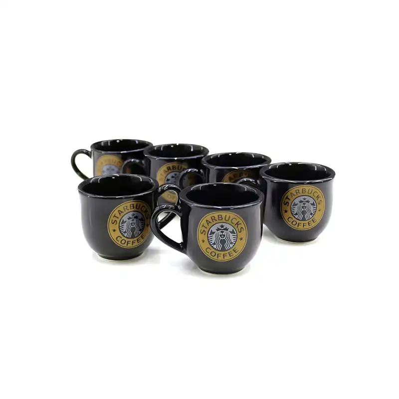 فنجان سرامیکی مدل کلاسیک بسته 6 عددی